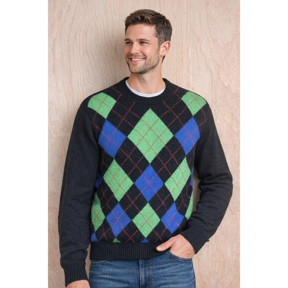Polo Golf Ralph Lauren Other - Polo Golf Ralph Lauren Men’s Argyle Merino Wool Sweater Medium